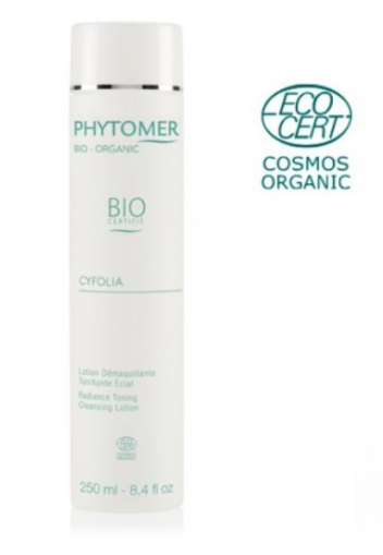 Phytomer CYFOLIA ORGANIC – Radiance Toning Cleansing Lotion  Почистващ  и тонизиращ  лосион за грим.250 ml