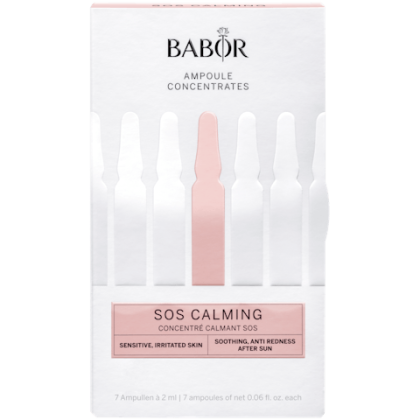BABOR - AMPOULE CONCENTRTES SOS Calming / Флуиди за чувствителна и стресирана кожа 7 x 2 ml