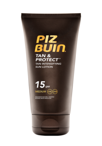 Piz Buin - Слънцезащитен лосион за бронзов тен Tan Intens Lotion   SPF15 . 150 ml