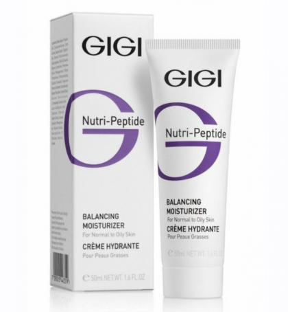GIGI - NUTRI PEPTIDE - BALANCING MOISTURIZING - Хидро балансиращ овлажнител за мазна кожа. 50 ml