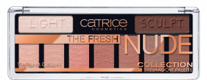 Catrice - Палитра сенки за очи  9 цвята  The Fresh Nude Collection
