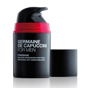 Germaine De Capuccini - For Men LIne - POWERAGE Energizing Anti-Aging Emulsion - Енергизираща антиейдж емулсия за лице за мъже.  50 ml
