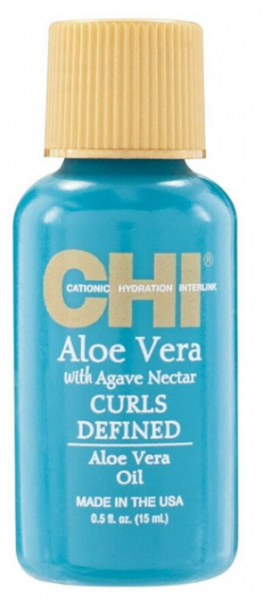 CHI - Aloe Vera Curls Defined Oil  - Олио за къдрава коса с алое вера. 