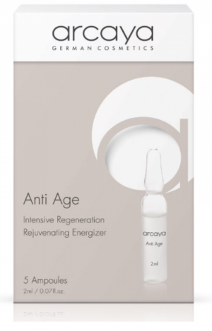 Arcaya  -  Anti Age - Ампули Анти Ейдж за мощна регенерация и стягане на кожата. 5x2 ml