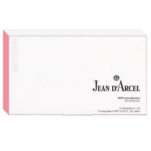 Jean d`Arcel - SENSITIVE -  Anti-stress cure  -  Ампули за куперозна кожа и розацея. 14 x1  ml