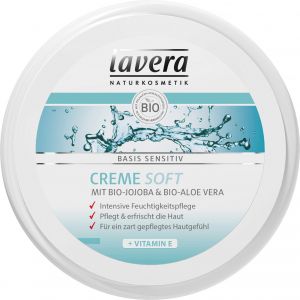 Lavera - BASIS SENSITIV  SOFT - Био нежен универсален крем за тяло.150 ml