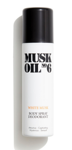 Gosh - Дезодорант за тяло Musk Oil No. 6 Deo Spray -  White. 150 ml
