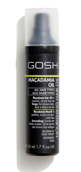 Gosh -  Макадамиево олио Nourishing Hair Macadamia Oil. 50 ml