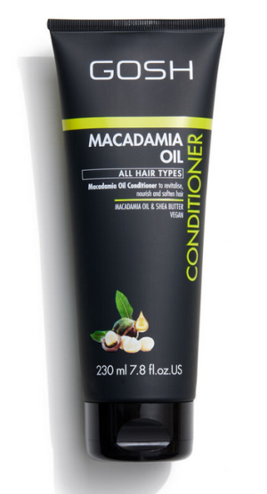 Gosh -  Балсам за всякакъв тип коса с макадамия Hair Conditioner  Macadamia Oil  230 ml