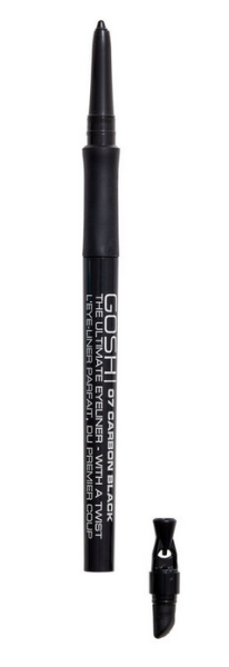 Gosh - The Ultimate Eyeliner - with a twist/ Автоматичен молив за очи с гума и острилка
