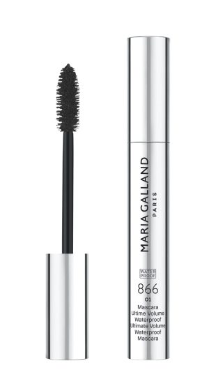 MARIA GALLAND  866 Ultimate Volume Waterproof Mascara - Черна водоустойчива спирала за обем. 8ml