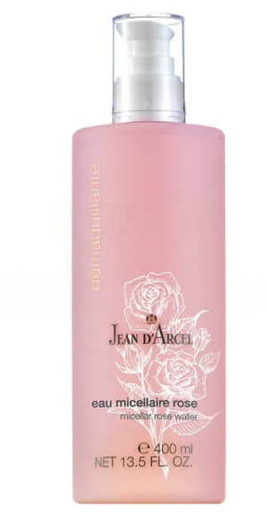 Jean d`Arcel - Овлажняваща мицеларна розова вода за премахване на замърсяванията и грима. 400 ml