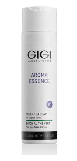 GIGI - AROMA ESSENCE  - GREEN TEA SOAP - Измивен гел сапун със зелен чай . 250 ml
