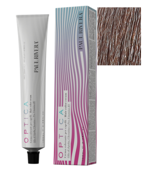Paul Rivera - OPTICA – Hair cream color -  Нискоамонячна крем боя за коса с жожоба и кератин. 100  ml / Натурални, интензивни натурални и пепеливи цветове