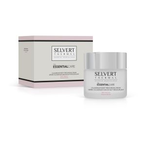 Selvert Thermal - The ESSENTIAL CARE -  Колагенов реапариращ нощен крем с богата текстура - Colagenium Night Resourcing Cream Rich Texture. 50 ml