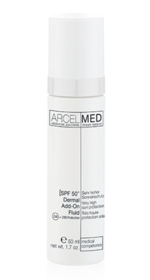 Jean d`Arcel - ARCELMED - Лек дермален Слънцезащитен флуид  SPF 50. 50 ml