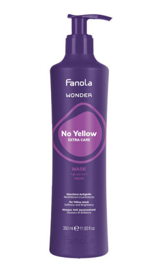 Fanola - Маска  против жълти оттенъци WONDER NO YELLOW. 350 ml