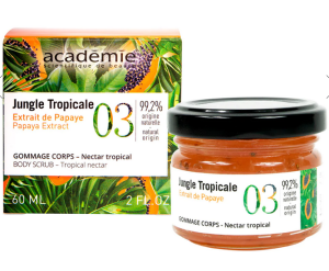 Académie - Гомаж скраб за тяло с папая  Jungle. 60 ml