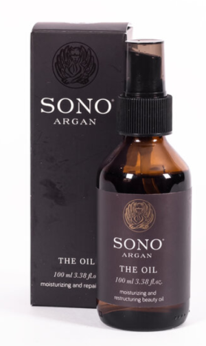 SONO Argan - Арганово масло за коса за реструктуриране и блясък. 100 ml.