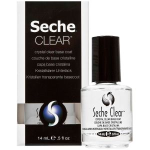 Seche - CLEAR BASE - Кристална прозрачна база за нокти.