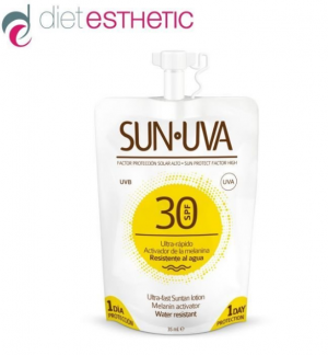 Diet Esthetic -  Слънцезащитен мини-лосион, меланин-активатор SUN UVA - SPF 30 , 35 ml