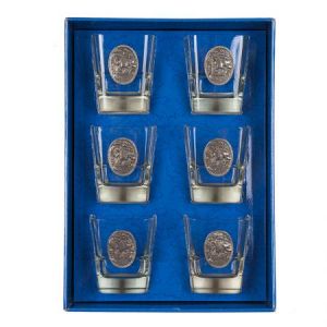 Artina - Сет 6 чаши за уиски кораб