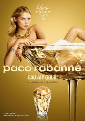 Paco Rabanne - Lady Million  Eau My Gold. Eau De Toilette за жени.
