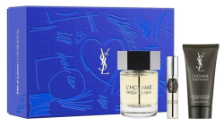 YSL - L'HOMME EDT Подаръчен комплект за Мъже  EDT 100 ml + EDT 10 ml + SG 50 ml