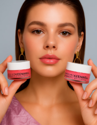 Keenwell -  AMETHYST - Make-up Collection  LIPBALM  Нощен Балсам - маска  за устни. 15 ml  2 цвята