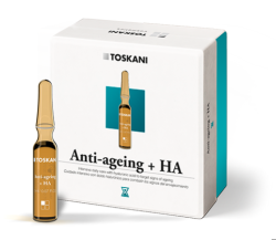 TOSKANI Cosmetics - Анти-ейдж ампули за лице с хиалуронова киселина.  15 x 2 ml