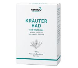 Gehwol - Билкови соли за крака Fusskraft Herbal Bath Green гранули - 250 гр