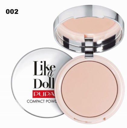 Pupa - Компактна Пудра – Ефект „Втора Кожа“ - Like a Doll – Nude Skin Compact Powder.