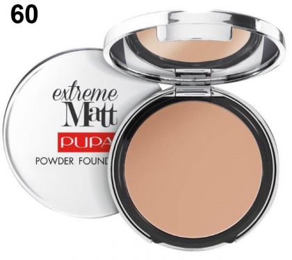 Pupa - Матиращ компактен фон дьо тен - Extreme Matt Natural Matt Effect Compact Powder Foundation.