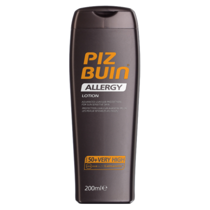 Piz Buin - Слънцезащитен лосион за чувствителна кожа Allergy Lotion   SPF 15/ 30 /50 . 200 ml