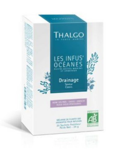 Thalgo -  Les Infus' Océanes BIO Draining - дрениращ био чай. 20 пакетчета в опаковка