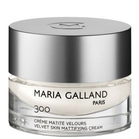 MARIA GALLAND  300 Velvet Mattifying Cream -  Матиращ крем за копринена кожа . 50 ml