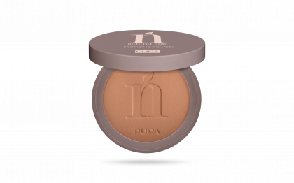 Pupa -  NATURAL SIDE  BRONZING POWDER - Бронзираща компактна пудра  за лице. 8 g