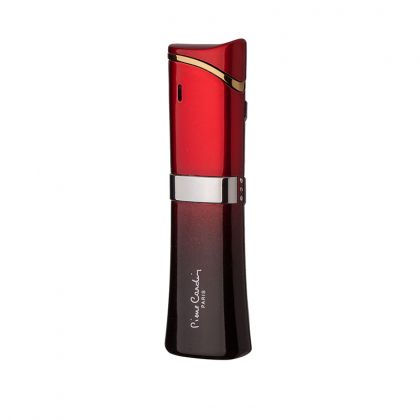 Pierre Cardin -  Тънка червена запалка с надпис .