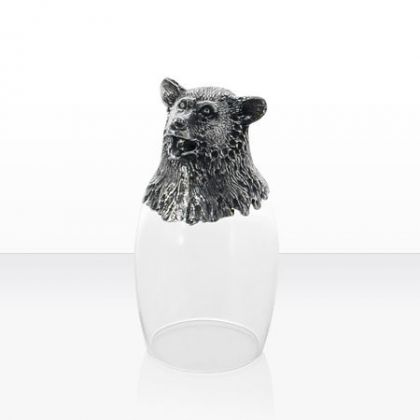 Freitas & Dores - Кристална чаша за ракия - Мечка.