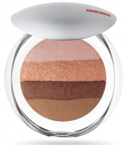 Pupa  - Luminys baked all over - Illuminating blush-powder  - Пудра , руж., хайлайтър за лице.
