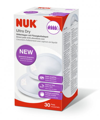 NUK - Подплънки за кърмачка Класик 30 бр.