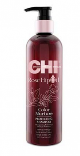 CHI - Rose hip oil Protecting shampoo - Защитен шампоан за боядисана коса .