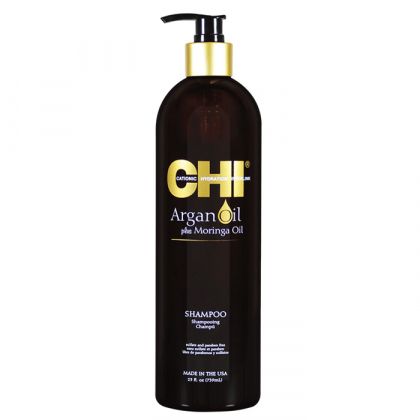 CHI - Argan Oil Shampoo - Шампоан с арганово масло за суха  и увредена коса .