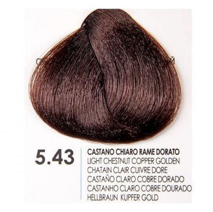 Fanola - Prestige Colour - Боя за коса обогатена с Гинко Билоба - Golden [.3 Series], Golden Copper [.34 Series], Copper [.4 Series],  Copper Golden [.43 Series], Intense Copper [.44 Series], Copper Red [.46 Series]