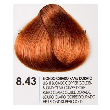 Fanola - Prestige Colour - Боя за коса обогатена с Гинко Билоба - Golden [.3 Series], Golden Copper [.34 Series], Copper [.4 Series],  Copper Golden [.43 Series], Intense Copper [.44 Series], Copper Red [.46 Series]