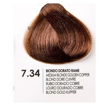 Fanola - Prestige Colour - Боя за коса обогатена с Гинко Билоба - Golden [.3 Series], Golden Copper [.34 Series], Copper [.4 Series],  Copper Golden [.43 Series], Intense Copper [.44 Series], Copper Red [.46 Series]
