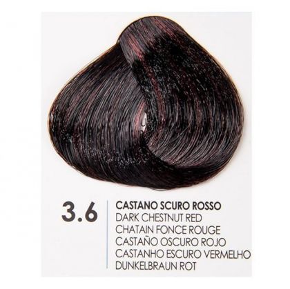 Fanola - Prestige Colour  - Боя за коса обогатена с Гинко Билоба - Mahogany [.5 Series], Red [.6 Series],  Intensive Red [.66 Series]