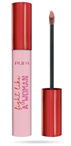 Pupa -  FIGHT LIKE A WOMAN I'M LIPSTICK - Течно Червило гланц  с Винил Финиш.