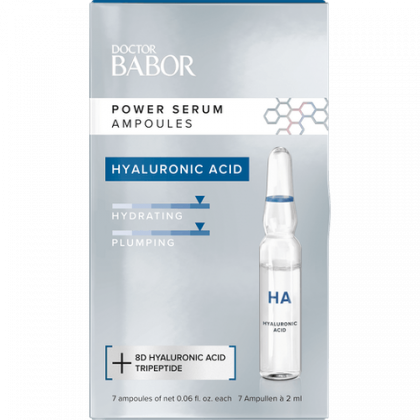 BABOR - POWER SERUM Hyaluronic Acid Ampoule / Мощен серум с 8D хиалуронова киселина. 7x 2 ml.