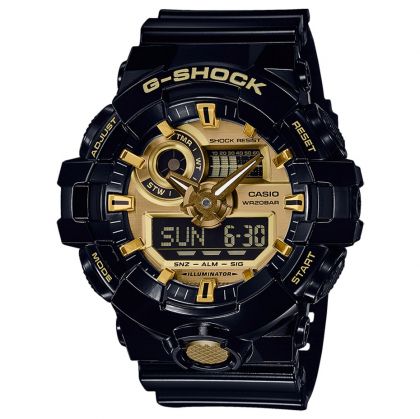 Casio - Mъжки часовник G-Shock  GA-710GB-1AER